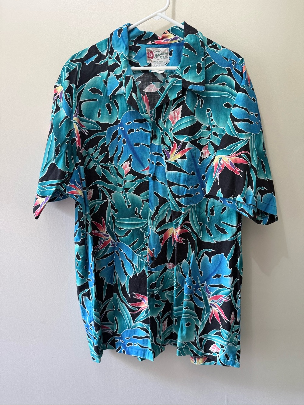 Vintage Hilo Hattie The Hawaiian Original Monstera Floral Shirt Mens 3XL Beach